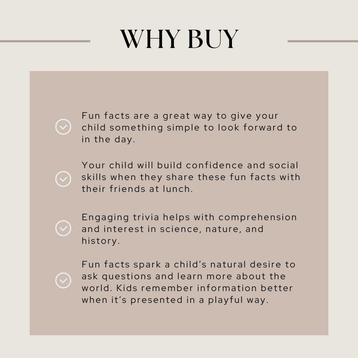 102 Fun Facts for Kids-Boost confidence, conversation, social skills, & knowledge