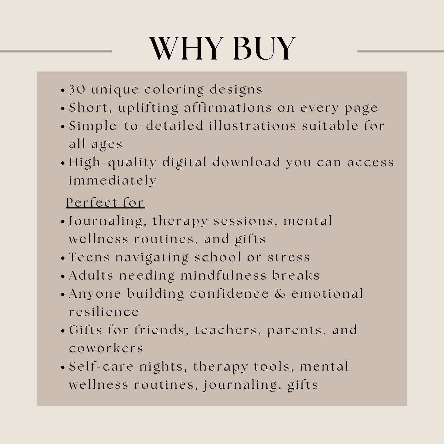 Self Confidence Affirmation Coloring Book