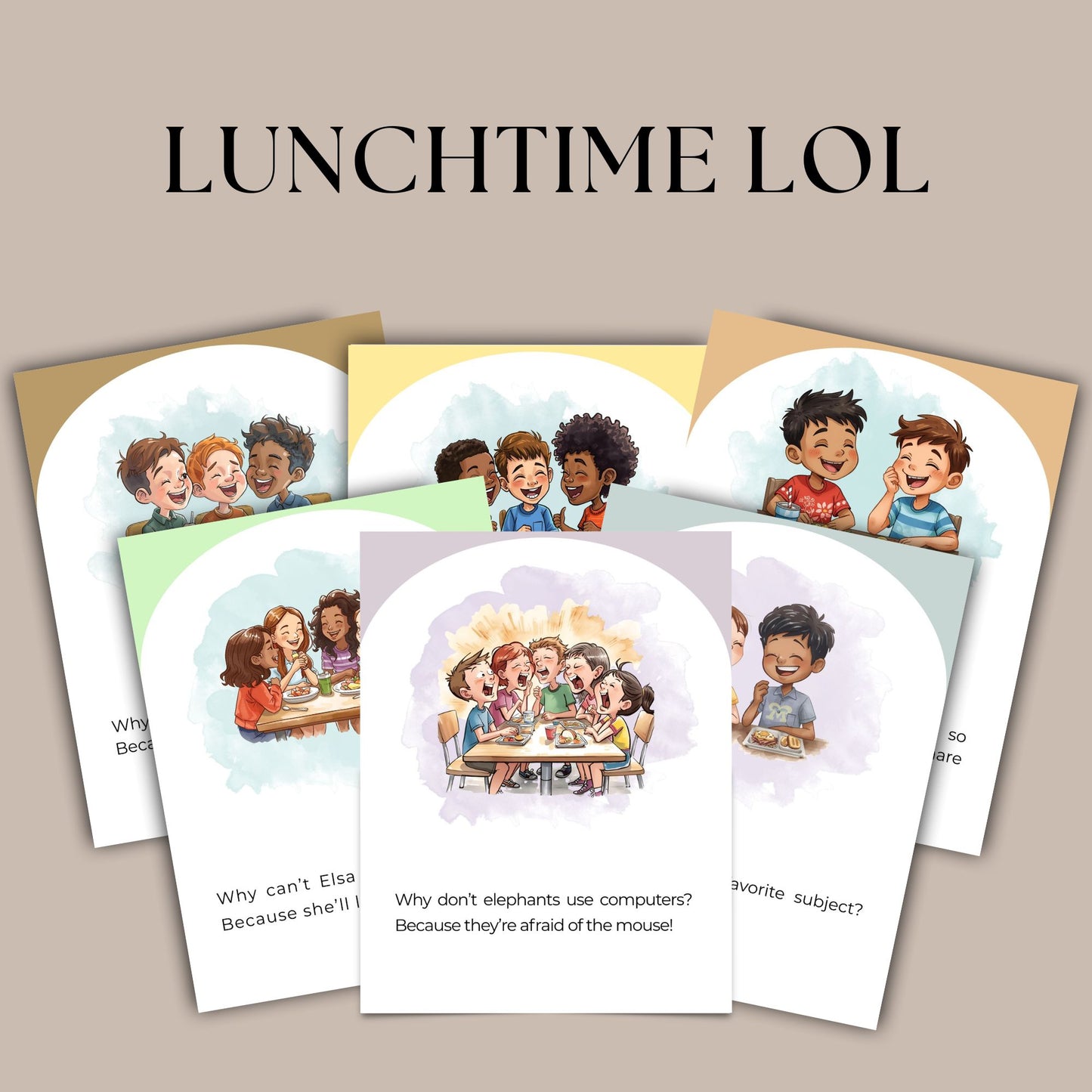 Lunchtime LOL-designed to build confidence and social skills through laughter