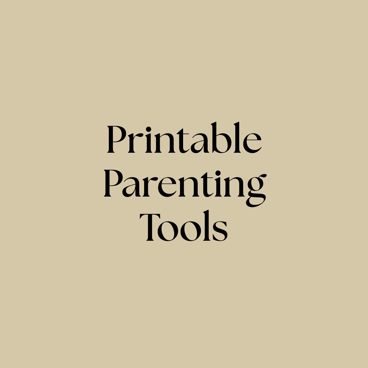 Parenting Printables