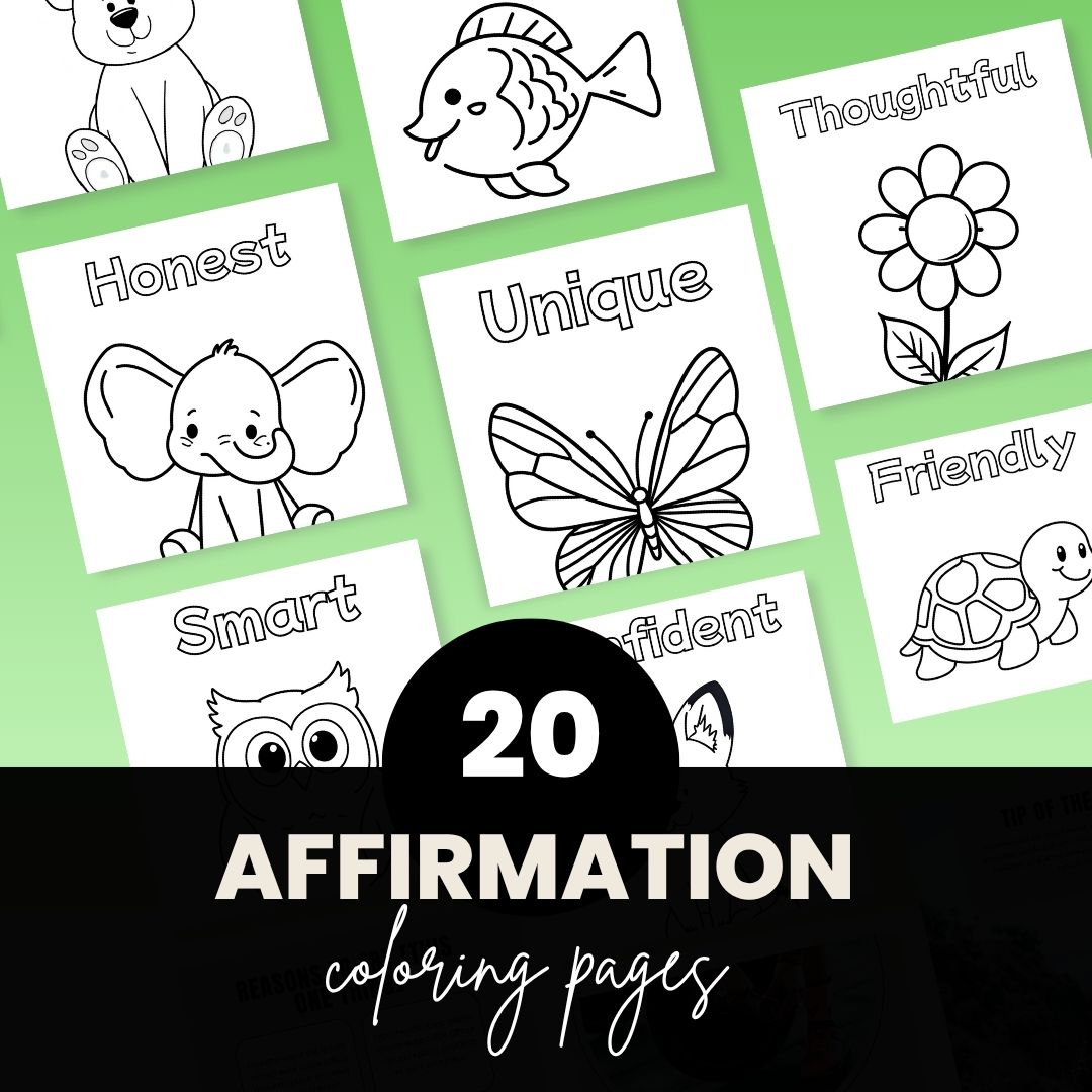 Confidence Building Coloring Pages